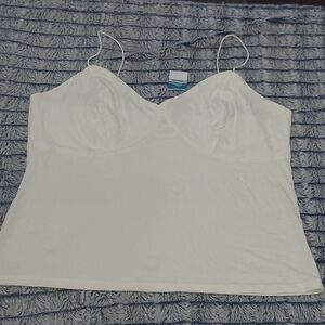 Soft White Rue 21 Spaghetti Strap Top 3x‎